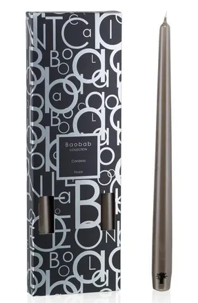 Baobab Candela 4-Pack Candlestick in Taupe at Nordstrom