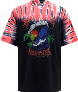 Balenciaga Black Graphic Logo T-Shirt