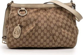 Gucci Pre-owned Gucci GG Canvas Sukey Crossbody 296834 486628
