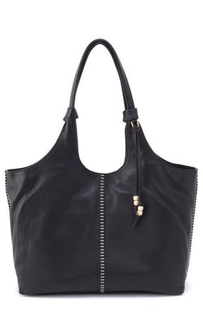 Hobo La Jolla Leather Tote in Black at Nordstrom