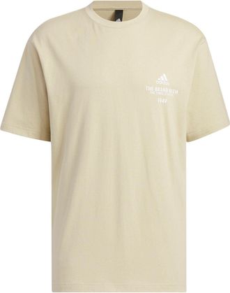 adidas Verbiage Tee Beige White IP3924