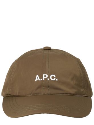 A.P.C. Brown Logo Baseball Hat