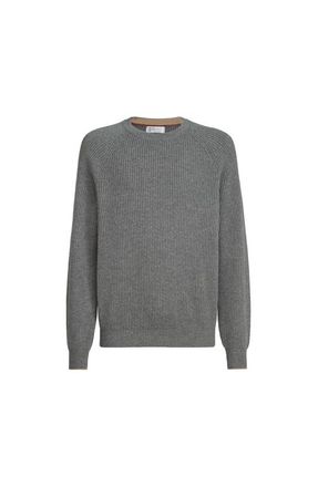 Brunello Cucinelli Cashmere sweater in Dark Grey at Nordstrom, Size 58 It