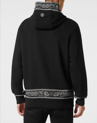 Philipp Plein Sweatshirt Met Capuchon Paisley