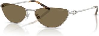 Ralph Lauren Rl7095 Sunglasses - female - Ralph Lauren - Sunglasses - Gray - 57 MM - Accessories