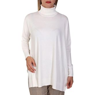Marella Tops - Dames - Coltruien - Wit - M - Truien & Vesten