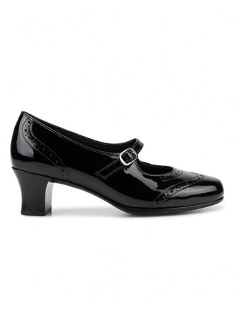 Munro Womens Isabel Heels In Black Patent