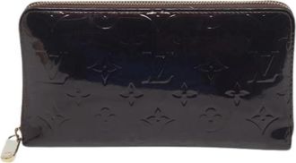 Louis Vuitton Pre-owned Canvas Portemonnee - Dames - Vintage Accessoires - Paars - ONE Size - Vintage