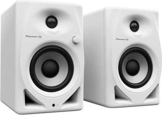 Pioneer Authentic Jeans Paire DEnceintes De Monitoring Pioneer Dj Dm-40d-w - Bass Reflex - 2x19w - Mode Dj Ou Production - Blanc