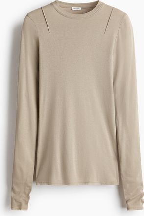 H&M Shirt aus Pima-Baumwolle - Brown