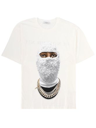 Ih Nom Uh Nit Balaclava Chains Cotton Graphic T-Shirt