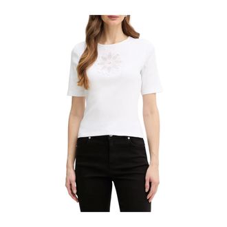 Twinset Donna, Top, Bianco, XS, new