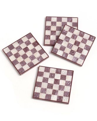 Tiramisu Set Of 4 Resin Coasters