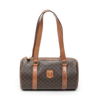 Celine Pre-owned Womens Vintage Barrel Bag Shoulder Bag - Brown - One Size