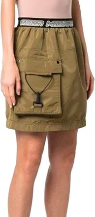 Stella McCartney Womens Bicolor Polyester Mini Skirt