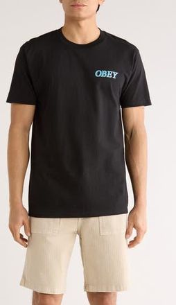 Obey Transport Graphic T-Shirt in Black at Nordstrom Rack, Size Xx-Large
