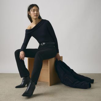 Levi's Wedgie Slim Jeans - Womens - 23X30 - Black