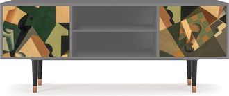 StoryZ Mueble de TV multicolores 2 puertas L 170 cm