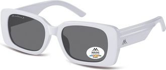 Montana Eyewear MP194 Polarized MP194D Mens Sunglasses White Size 54