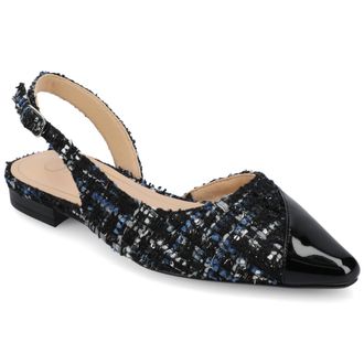 Journee Collection Women & apos;s Daphnne Medium and Wide Width Flats