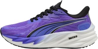 Puma Velocity Nitro 4 Running Shoes in Dark Amethyst/PUMA Black Women