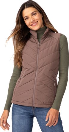 Free Country Womens Quilted Hybrid Vest
