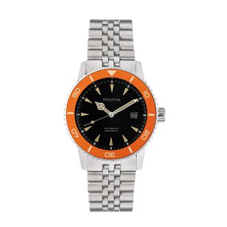 Heritor Hurst Stainless Steel Diver Watch