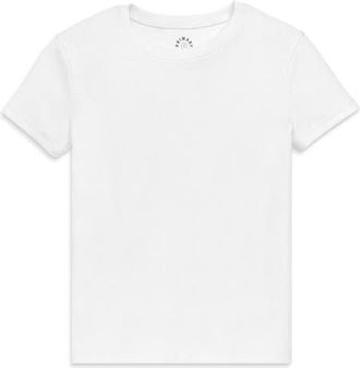 primary Womens Fit Rib Tee in White at Nordstrom, Size Xx-Large