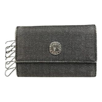 Bulgari Portachiavi in cotone Pre-owned - - Pre-owned - Donna - Grigio - ONE SIZE