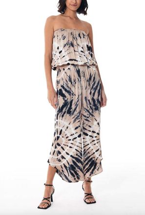 Young Fabulous & Broke Aviana Tie Dye Jumpsuit In Sandstone