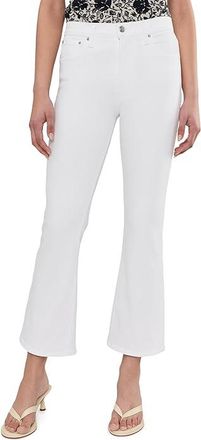 Madewell The Stretch Flare Crop Jean in Tile White Womens Jeans Tile White : 24, Cotton/Denim/Elastane
