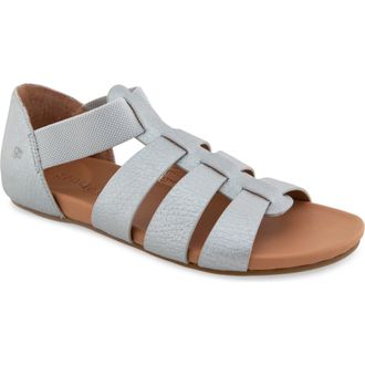 Gentle Souls Lennon Strappy Sandal in Matte Silver Leather at Nordstrom Rack, Size 6.5