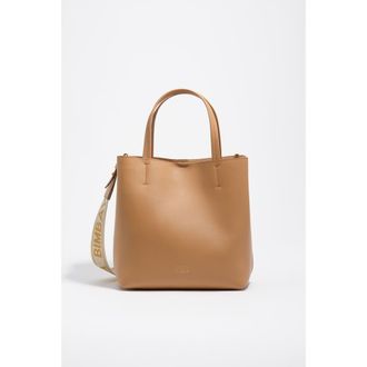Bimba & Lola Medium Leather Chihuahua bag in Hazelnut at Nordstrom
