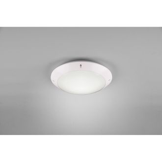 Reality Plaf&oacute;n Exterior Camaro Blanco Mate Ip54 &Oslash;26 Cm Trio Lighting