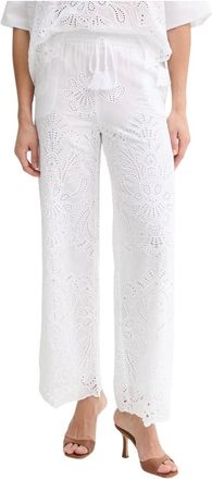 Ermanno Scervino Mujer, Pantalones, Blanco, Talla: M