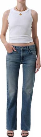 Citizens Of Humanity Genova Low Rise Boot Cut Jeans In Clairo