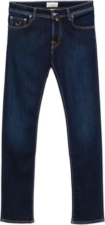 Jacob Cohen Nick contrast-stitching jeans - Blauw