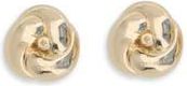 Self Portrait Womens Gold Brass Earrings