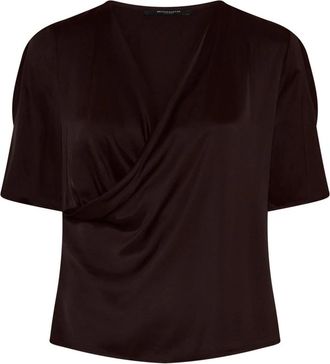 Bruuns Bazaar Weckia BBNeemas Blouse - Dames - Blouses - Bruin - L - Overhemden
