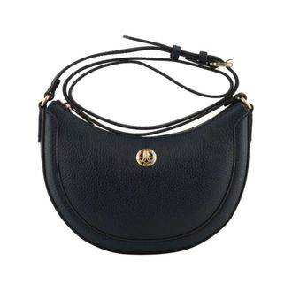 Pourchet Tassen, Dames, Blauw, ONE Size, Leer, Image Schoudertas