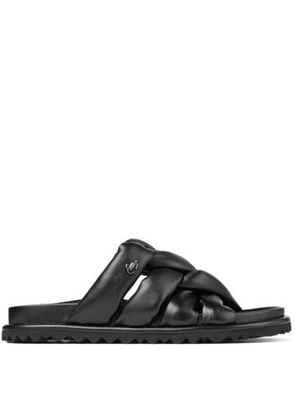 Jimmy Choo London Kes slides - Black