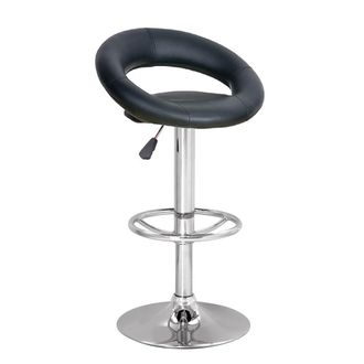 Lewis's Washington Bar Stool - Black - Lewiss Home | TJ Hughes