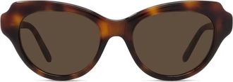 Loewe Slim Lw 40178I - Dames - Zonnebrillen - Bruin - ONE Size - Accessoires