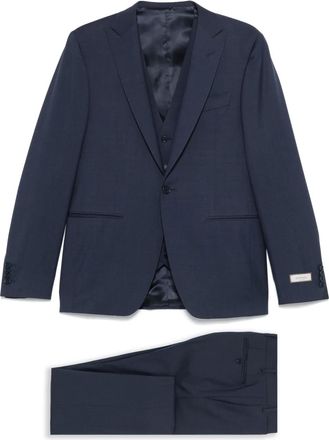 Canali Completo monopetto (tre pezzi) - Blu