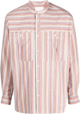 Isabel Marant Taylor Shirt - Heren - Casual Overhemden - Roze - S - Katoen - Overhemden