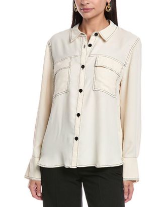 Vince Camuto Button Up Blouse