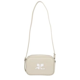 Courr&egrave;ges Reedition Camera Bag - Dames - Tassen - Grijs - Maat: ONE Size Katoen