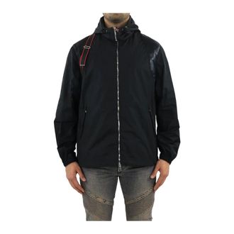 Alexander McQueen Light Jackets, male, Black, M, Light Jackets