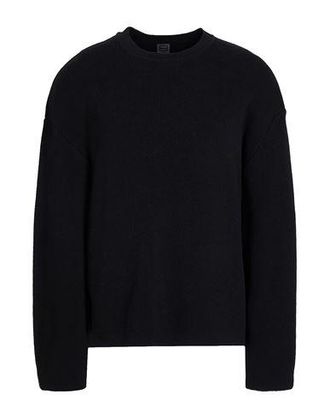8 by YOOX RECYCLED COTTON BLEND BOXY-FIT CREW-NECK JUMPER