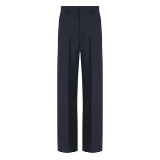 Max Mara Visivo Trousers - female - Weekend Max Mara - Wide Trousers - Blue - 2XS - Trousers